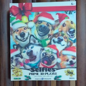 3D Dog Selfies Puzzle